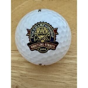 2004 PGA Championship Logo Golf Ball Whistling Straits